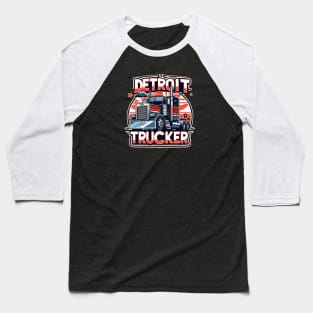 Detroit Trucker Baseball T-Shirt